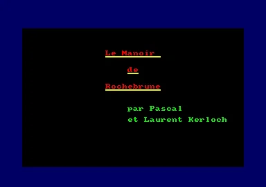 Manoir De Rochebrune, Le box art