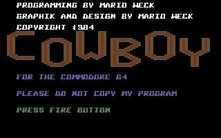 Cowboy box art