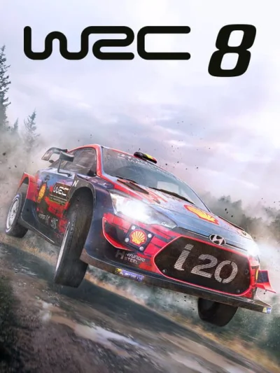 WRC 8 box art
