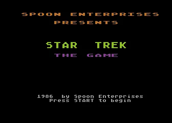 Star Trek The Game box art