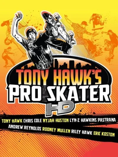 Tony Hawk Pro Skater HD box art