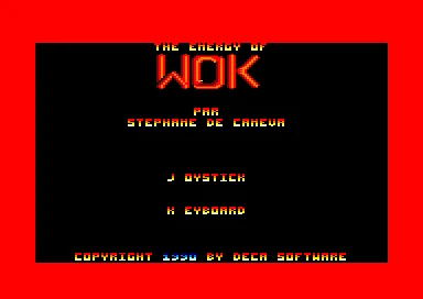 Energy Of Wok, The box art