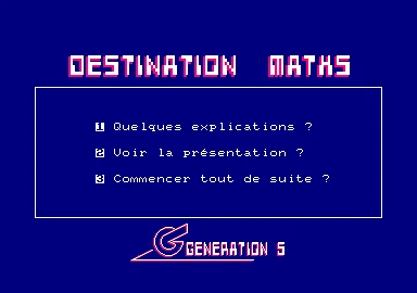 Destination Maths - CM1-CM2 box art