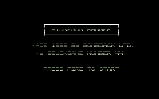 Stonegun Ranger box art