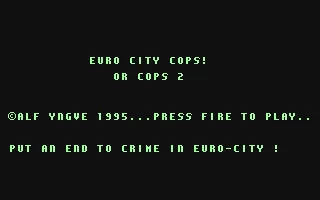 Euro City Cops box art