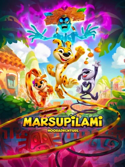 Marsupilami: Hoobadventure box art