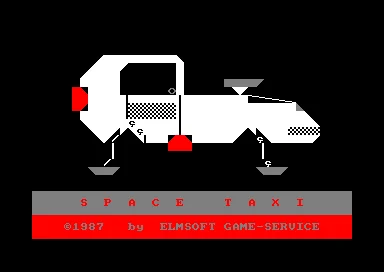 Space Taxi box art