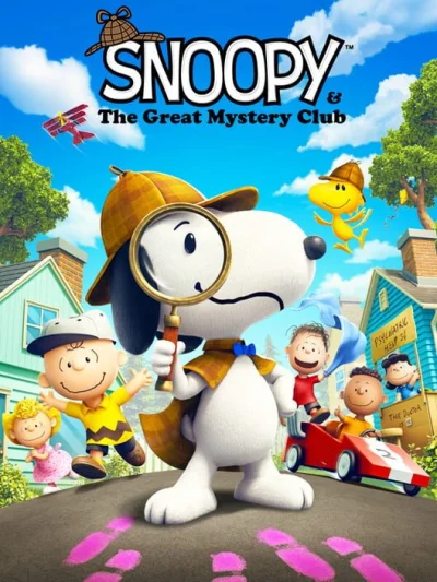 Snoopy & The Great Mystery Club box art