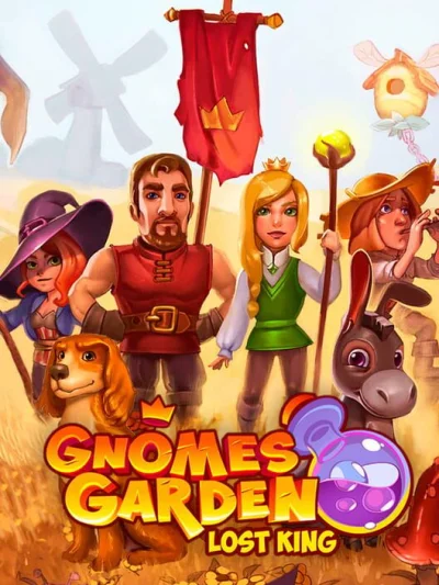 Gnomes Garden Lost King box art