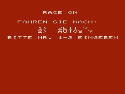 Race On box art