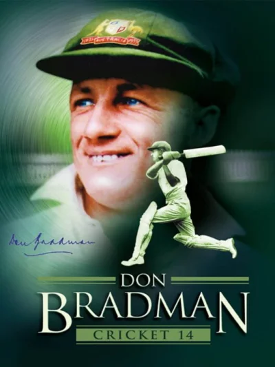 Don Bradman Cricket 14 box art