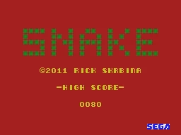 Snake box art