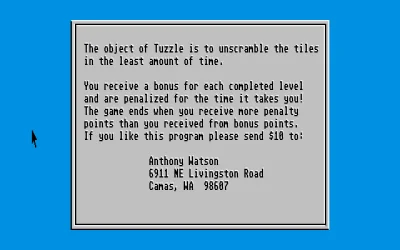 Tuzzle box art
