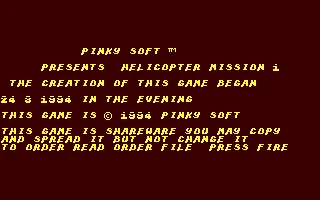 Helicopter Mission I box art
