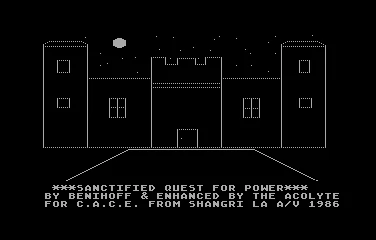 Sanctified Quest for Power box art