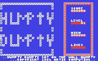 Humpty Dumpty Meets the Fuzzy Wuzzies box art