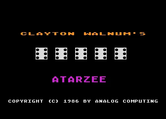 Atarzee box art