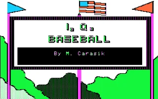 I.Q. Baseball box art