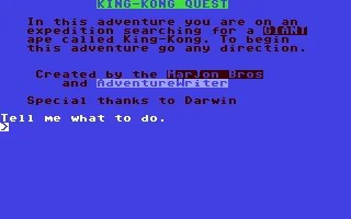 King-Kong Quest box art