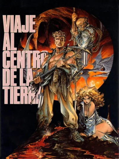 Viaje al centro de la Tierra box art
