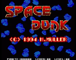 Space Dunk box art