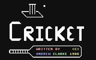 Cricket box art