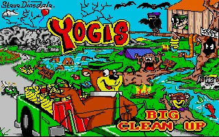 Yogi's Big Clean Up box art