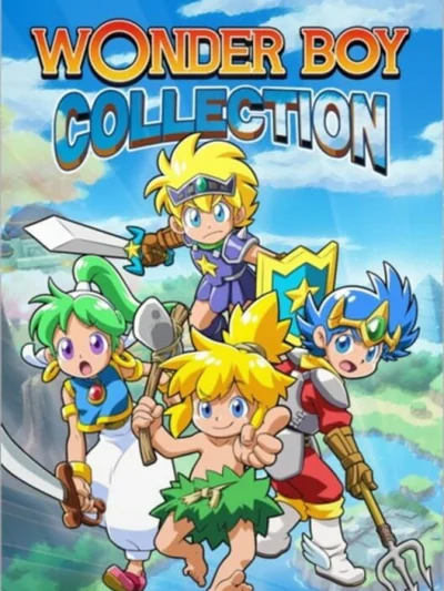 Wonder Boy Collection box art