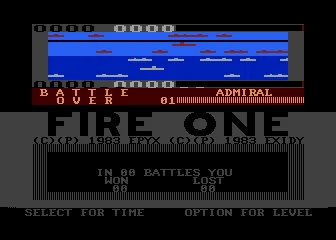 Fire One! box art