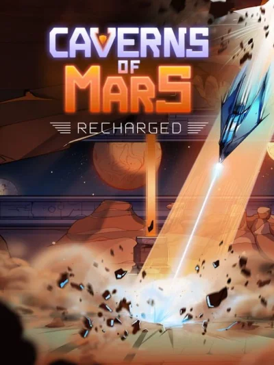 Caverns of Mars: Recharged box art
