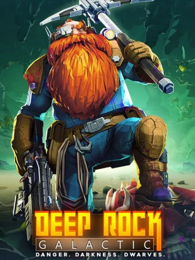 Deep Rock Galactic box art