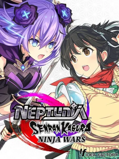 Neptunia x Senran Kagura: Ninja Wars box art