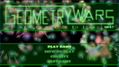 Geometry Wars Portable box art