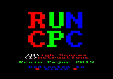 Run CPC box art