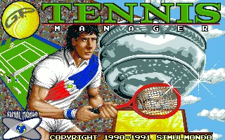 G.P. Tennis Manager box art