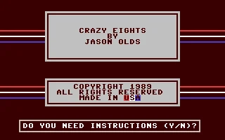 Crazy Eights box art