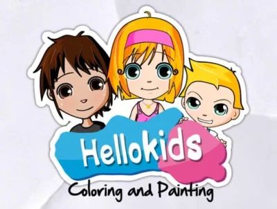 Hellokids - Vol. 1 - Coloring and Painting! box art