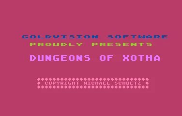 Dungeons of Xotha box art