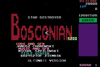 Bosconian 5200 - Ultimate Version box art