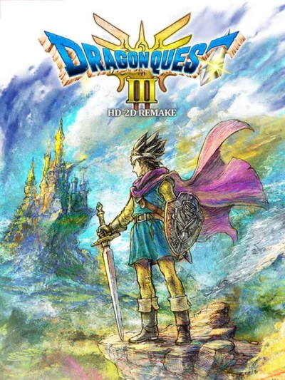 Dragon Quest III HD-2D Remake box art