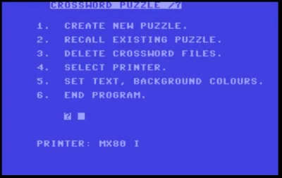 Crossword Puzzle v7.2 box art