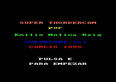 Super Thorder Cam box art