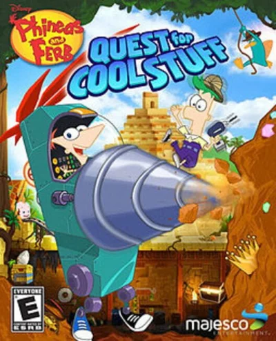 Phineas and Ferb: Quest for Cool Stuff box art
