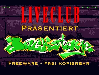 BackStage box art