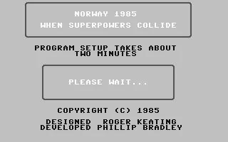 Norway 1985 - When Superpowers Collide box art