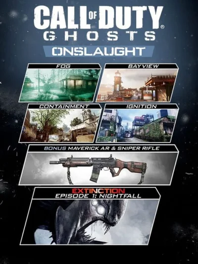 Call of Duty: Ghosts - Onslaught box art