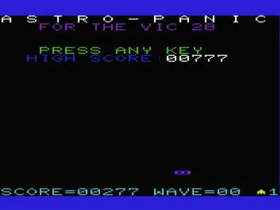 Astro Panic box art