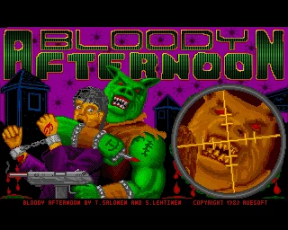 Bloody Afternoon box art