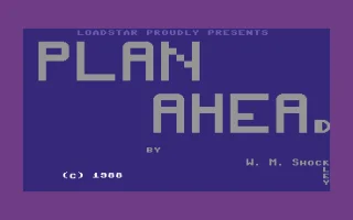 Plan Ahead box art