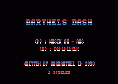 Barthels Dash box art